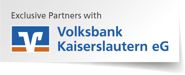 Exklusiver Partner der Volksbank Kaiserslautern eG